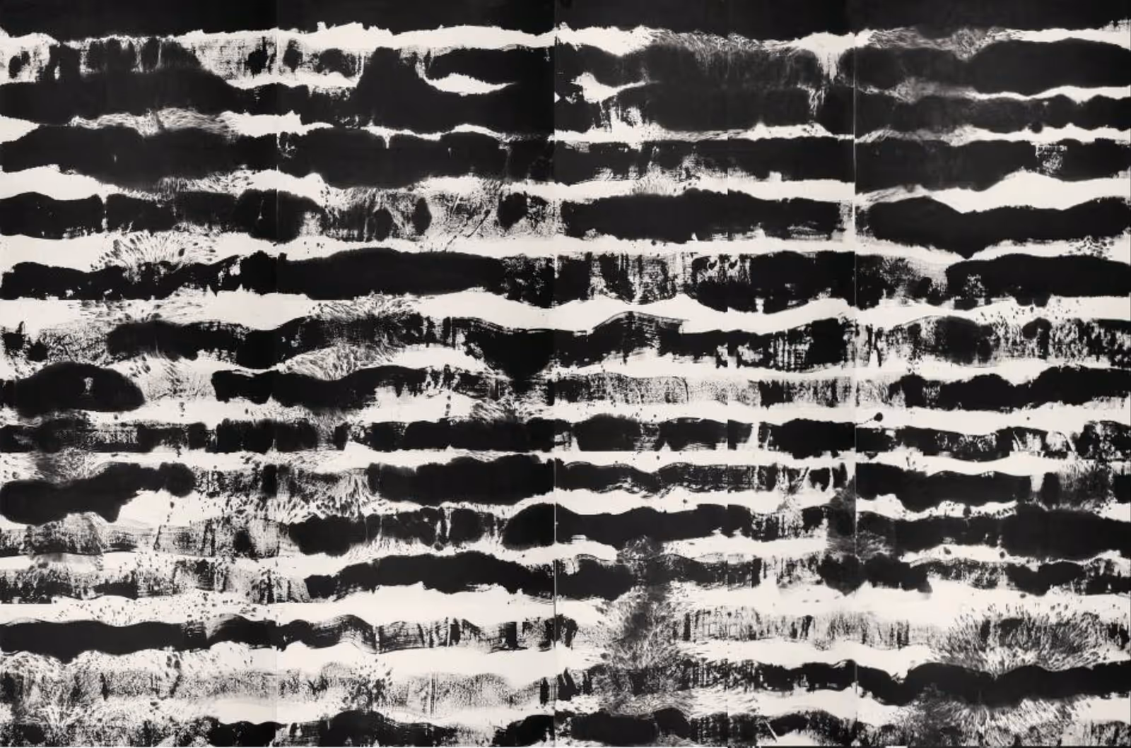 王公懿 《水墨1993作品之三》 1993 年 纸本水墨 350cm×560cm