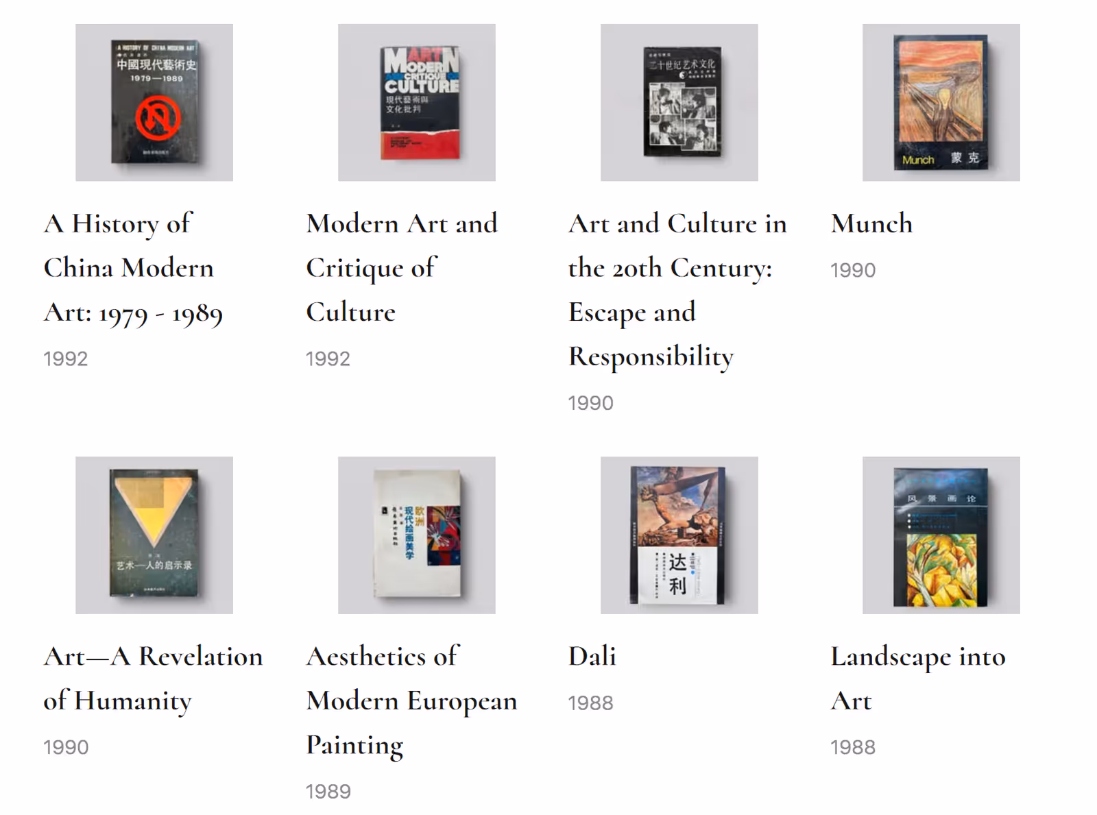 吕澎教授部分出版著作